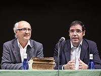 Miguel y el Presidente de la Diputación de Cuenca